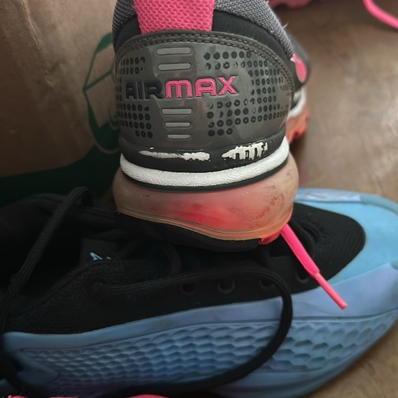 Nike Air Max, pink with gray,woman’s size 8.5, YOU NEED TO BUY INSOLES - Picture 10 of 10